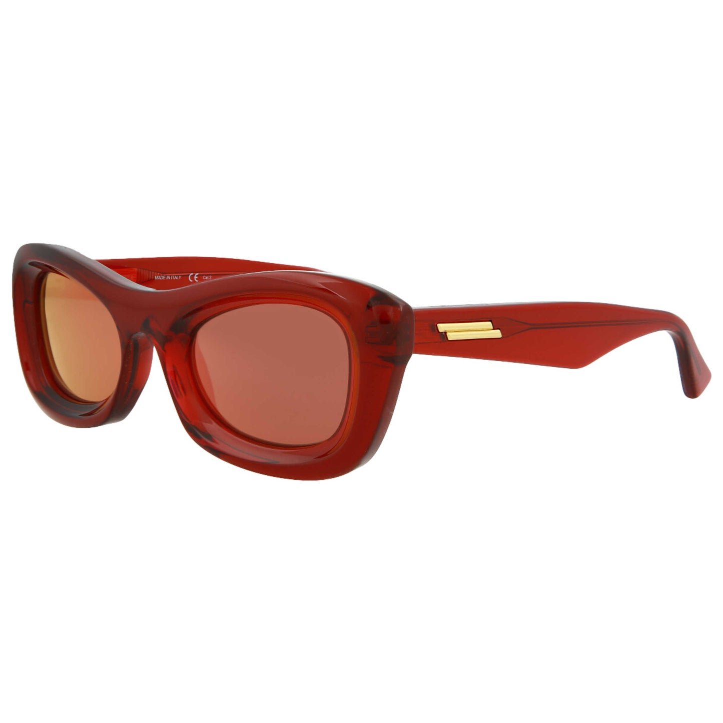 Front view of Bottega Veneta Fashion Unisex Sunglasses BV1088S-30009932-007