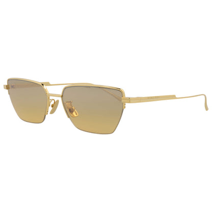 Front view of Bottega Veneta Fashion Unisex Sunglasses BV1107S-30011010-002