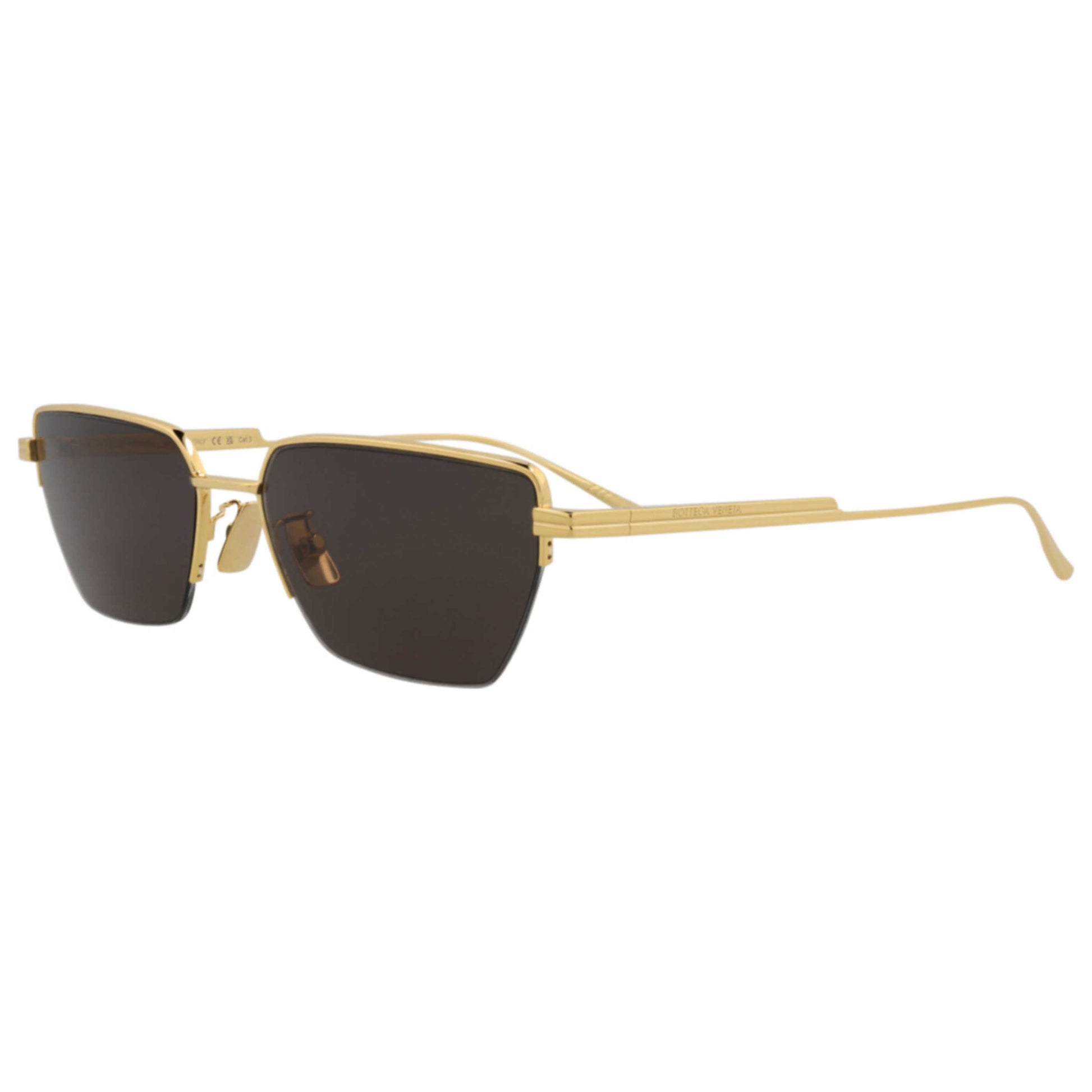 Front view of Bottega Veneta Unisex Sunglasses BV1107S-30011010-004