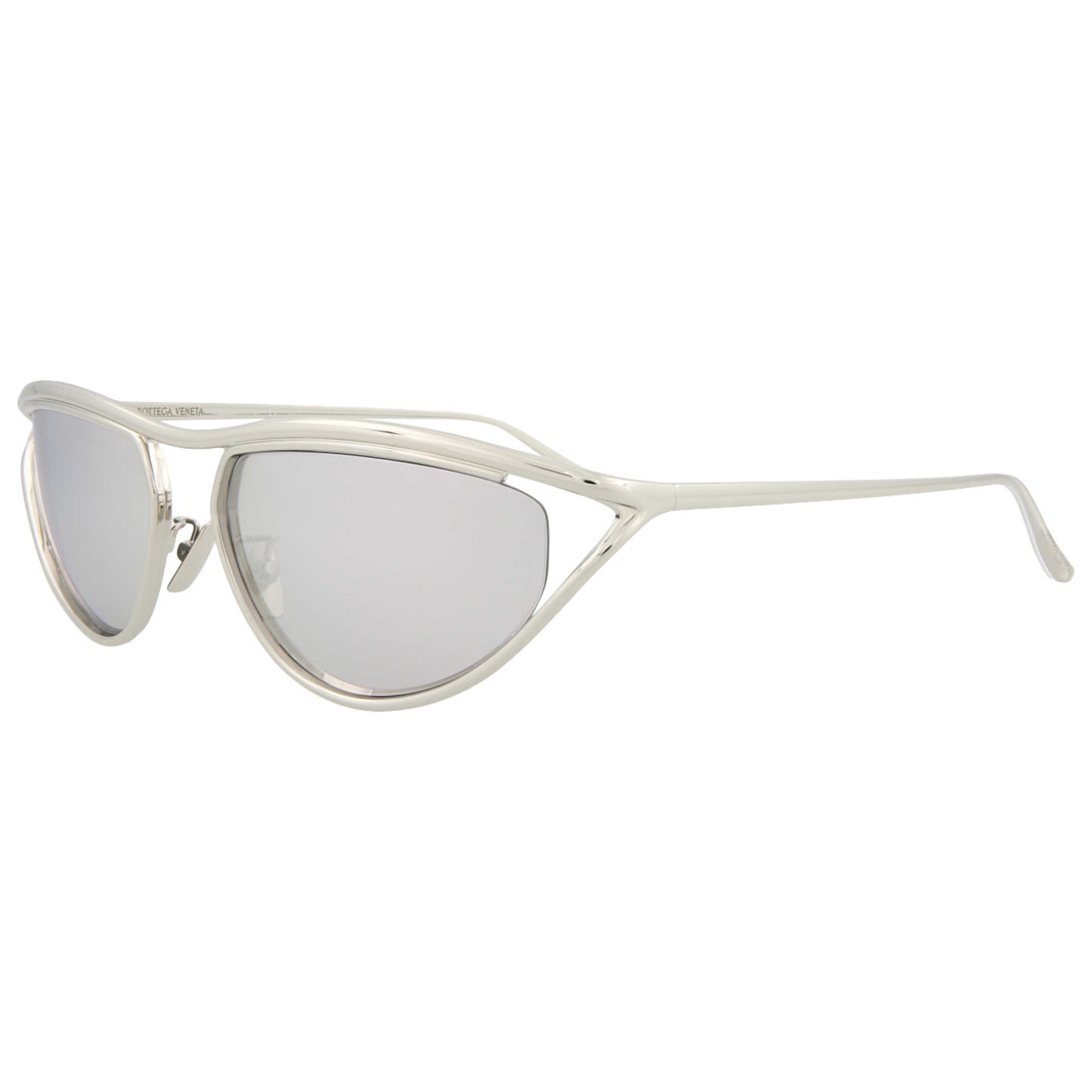 Front view of Bottega Veneta Novelty Unisex Sunglasses BV1116S-30011366-002