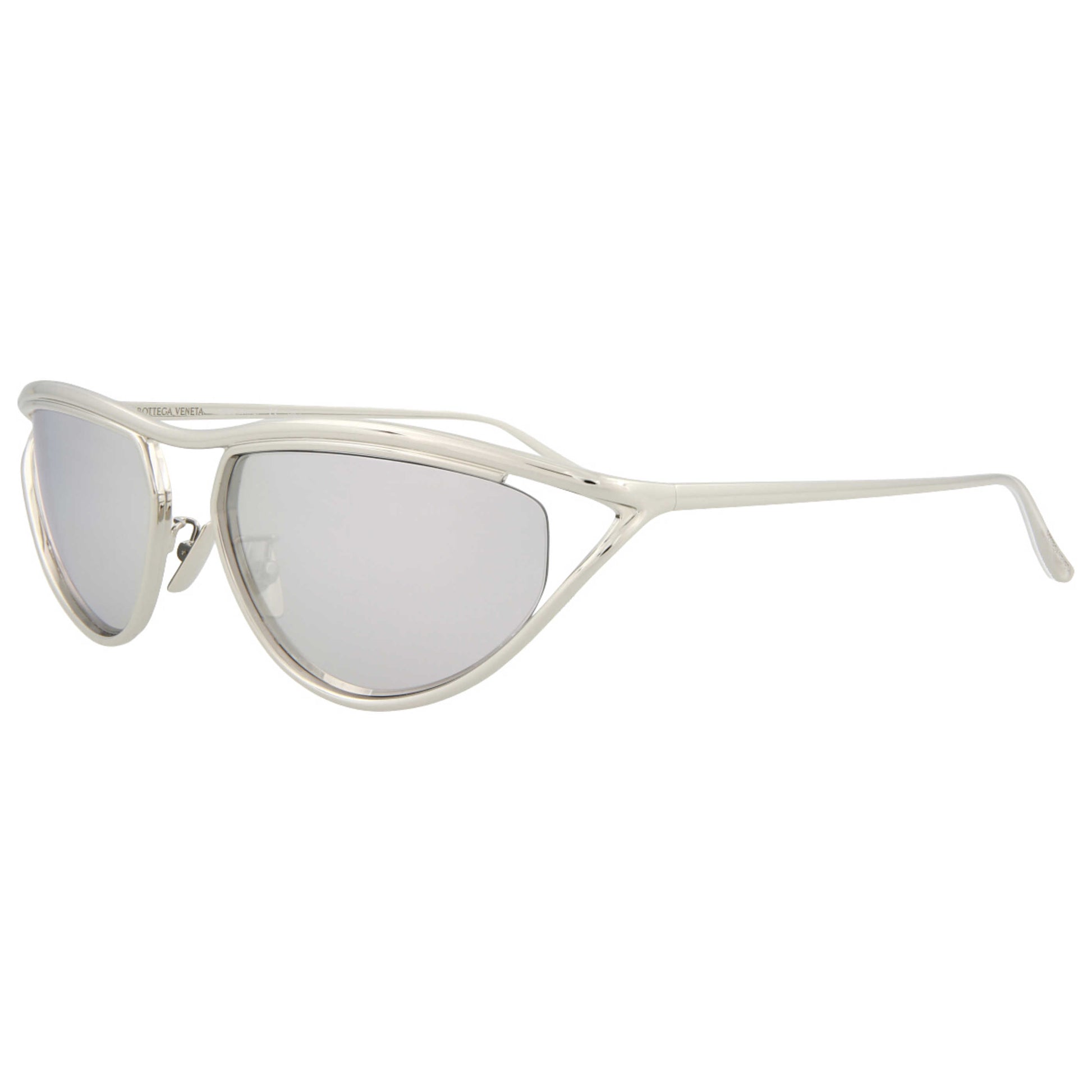 Front view of Bottega Veneta Novelty Unisex Sunglasses BV1116S-30011366-002