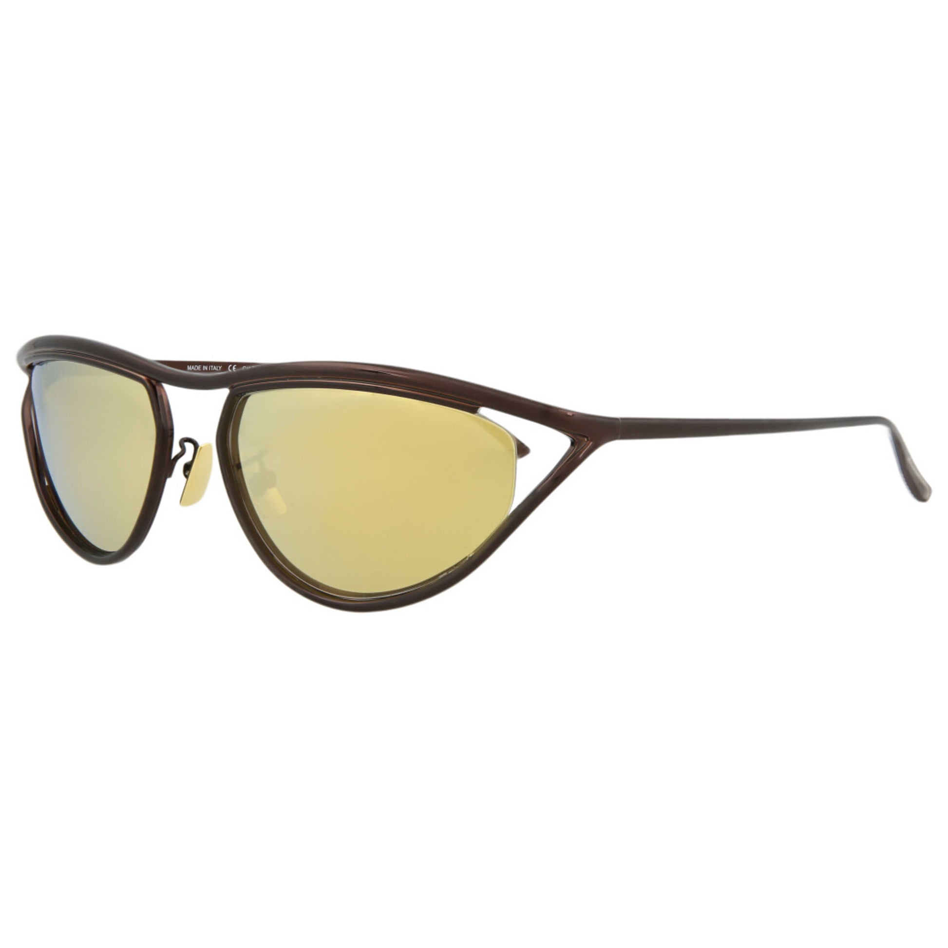 Front view of Bottega Veneta Novelty Unisex Sunglasses BV1116S-30011366-004