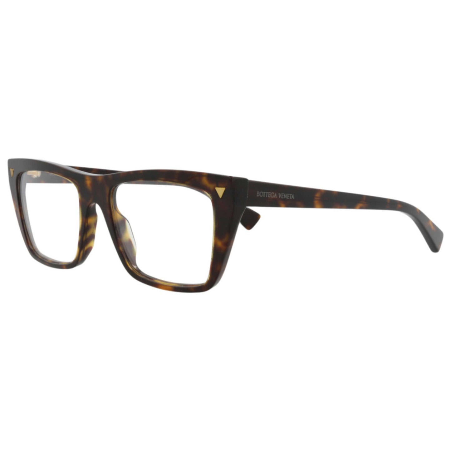 Front view of Bottega Veneta Unisex Eyeglasses BV1258O-30014564-002