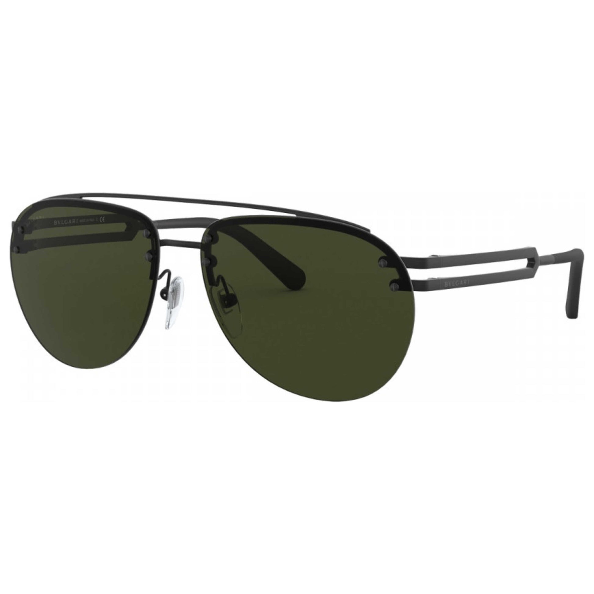 Front view of Bulgari Fashion Men's Sunglasses BV5052-128-G6-61