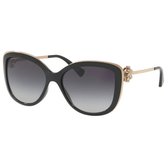 Front view of Bulgari Fashion Women's Sunglasses BV6094B-20148G-57