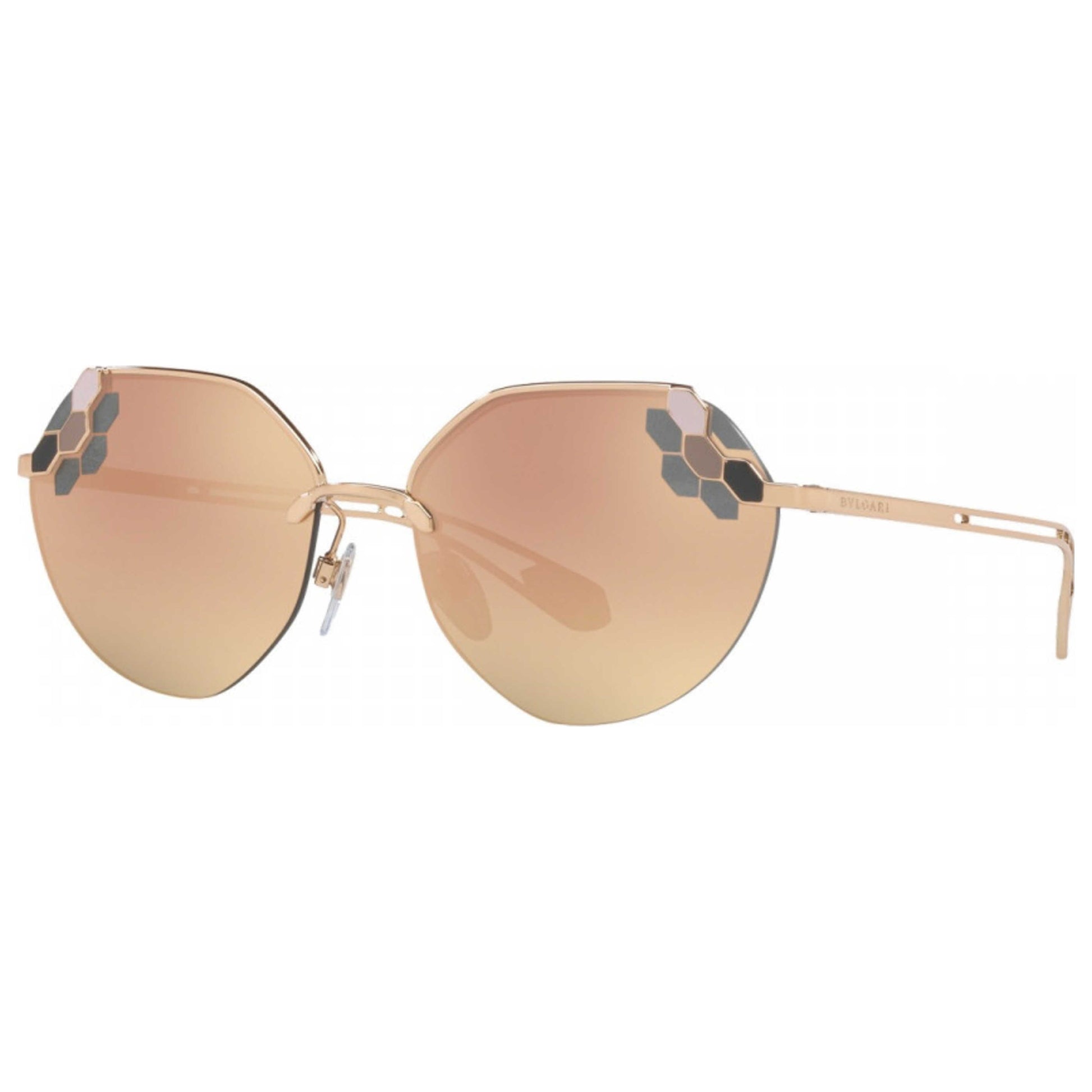 Front view of Bulgari Fashion Women's Sunglasses BV6099-20144Z-57