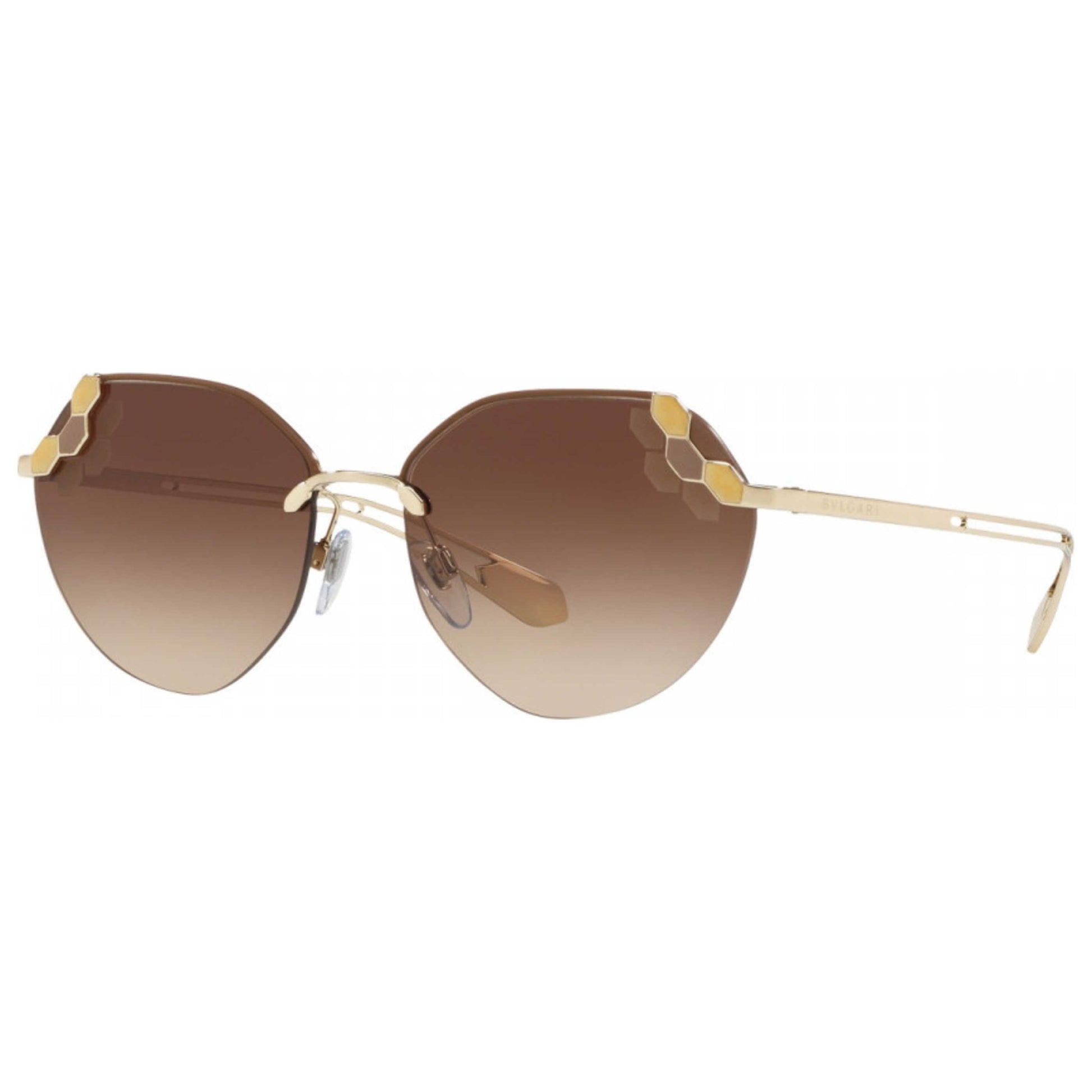 Front view of Bulgari Fashion Women's Sunglasses BV6099-203613-57