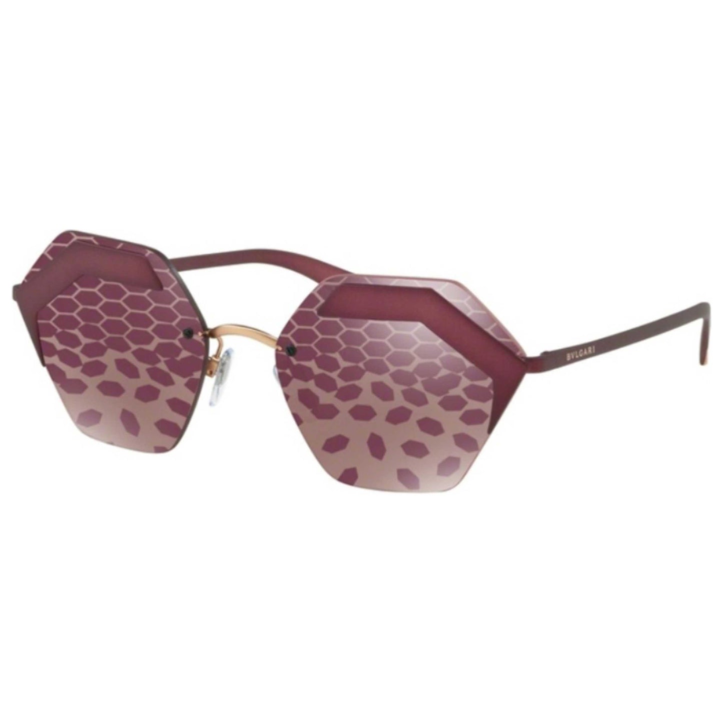 Front view of Bulgari Fashion Women's Sunglasses BV6103-2032H5-57