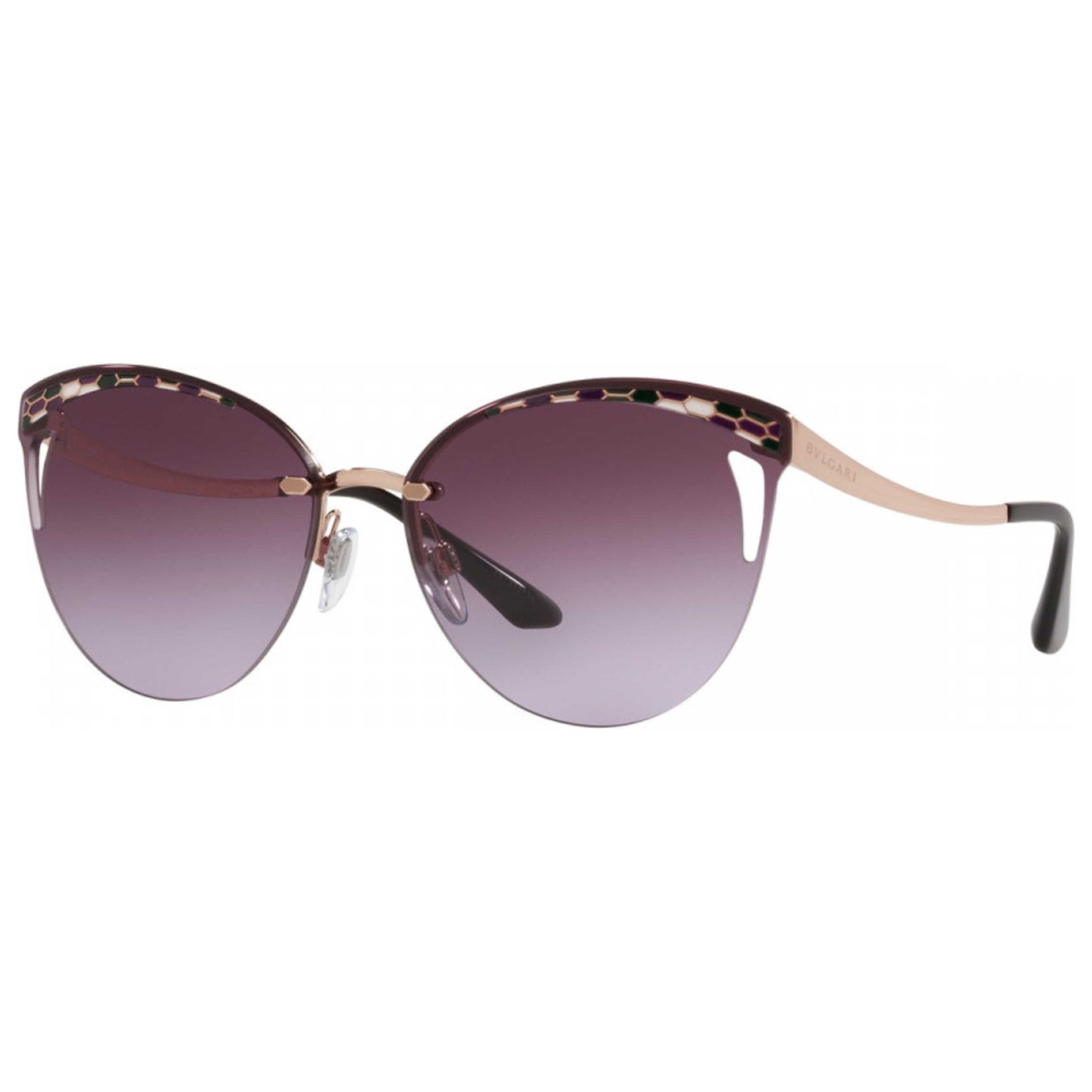 Front view of Bulgari Fashion Women's Sunglasses BV6110-20148H-63