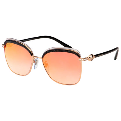 Front view of Bulgari Fashion Women's Sunglasses BV6112B-20146F-57
