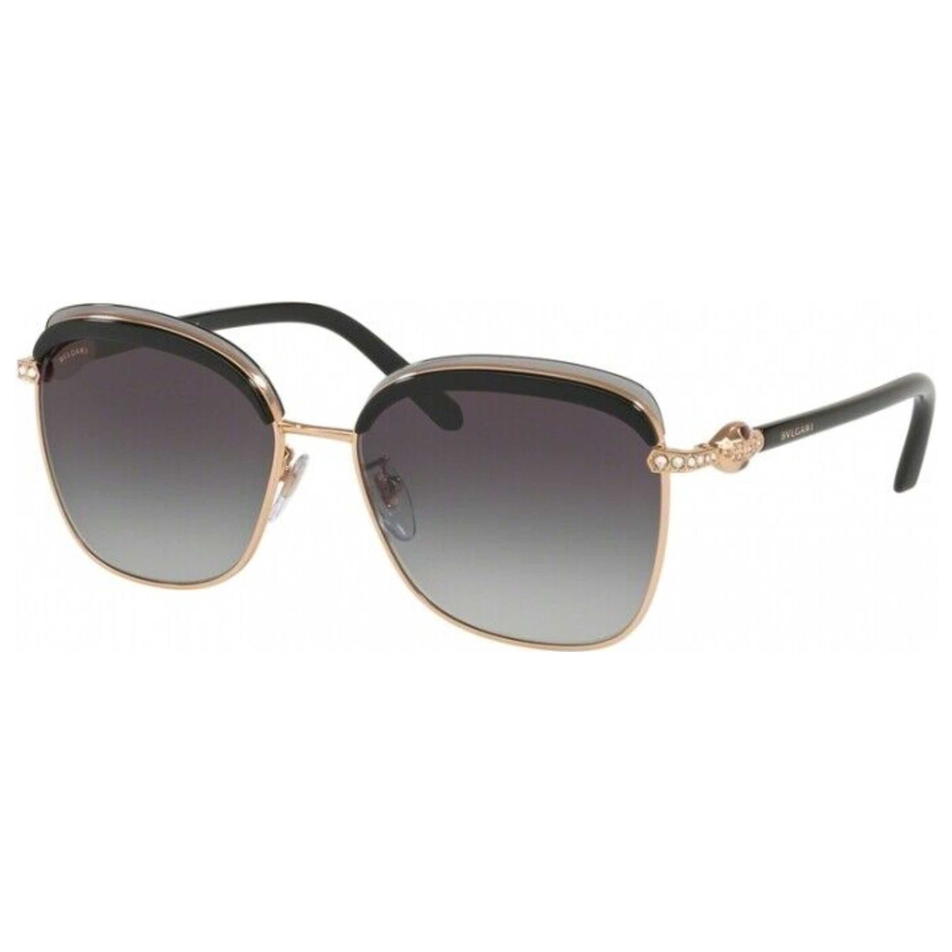 Front view of Bulgari Fashion Women's Sunglasses BV6112B-20148G-57