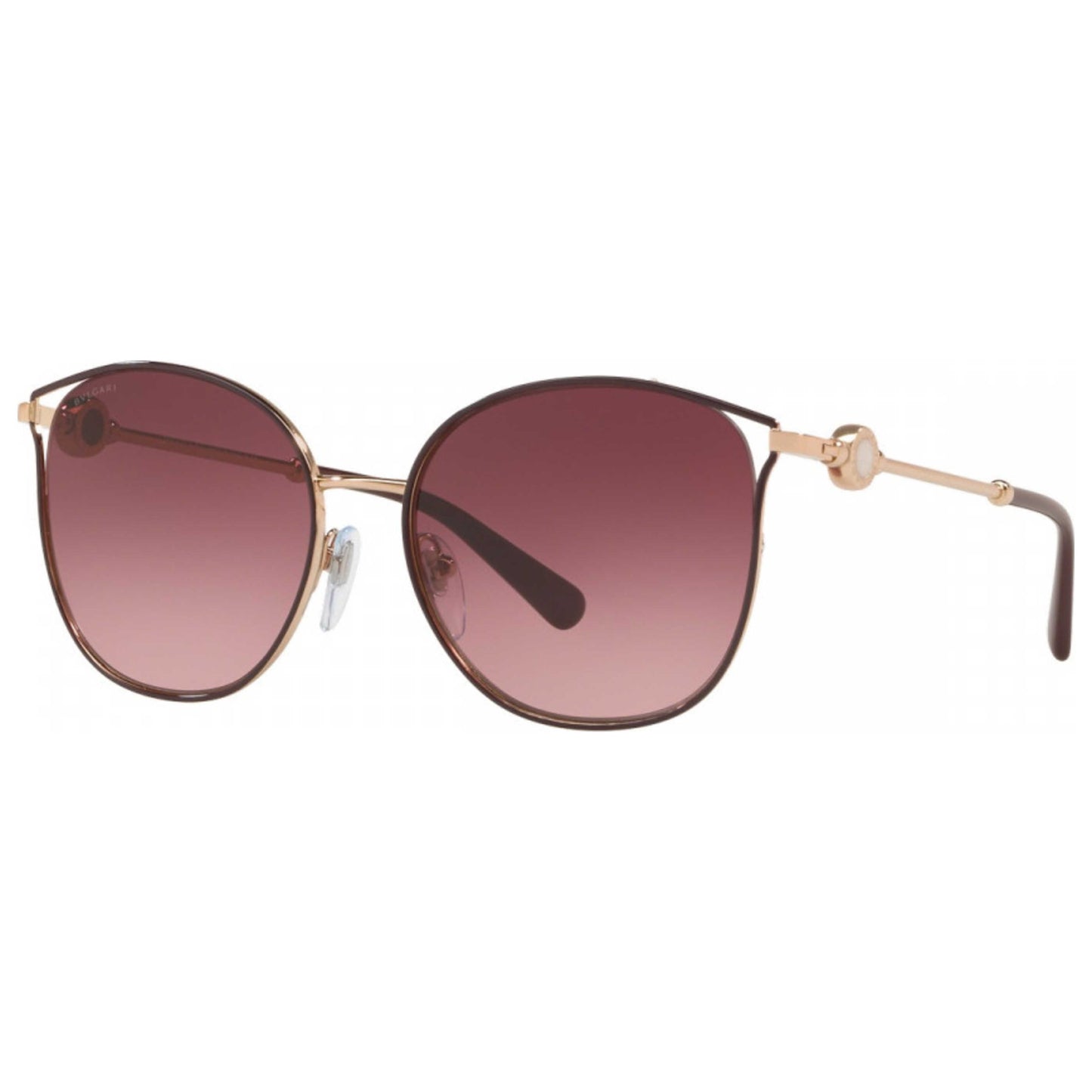 Front view of Bulgari Fashion Women's Sunglasses BV6114-20358H-55