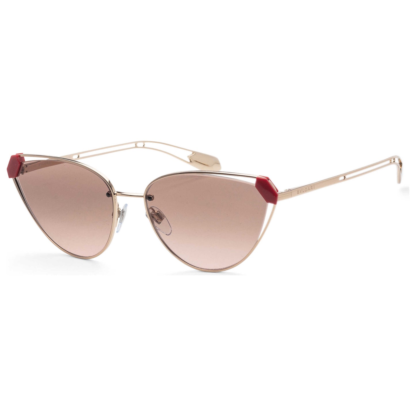 Front view of Bulgari Fashion Women's Sunglasses BV6115-201414-58