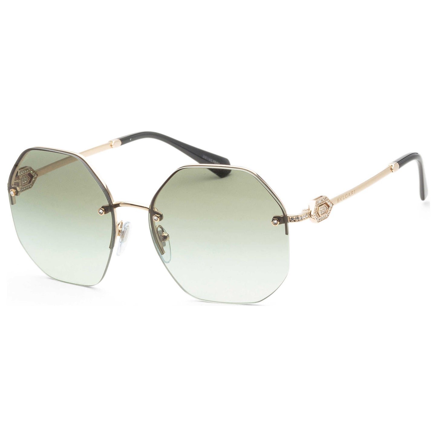 Front view of Bulgari Fashion Women's Sunglasses BV6122B-278-3M-58