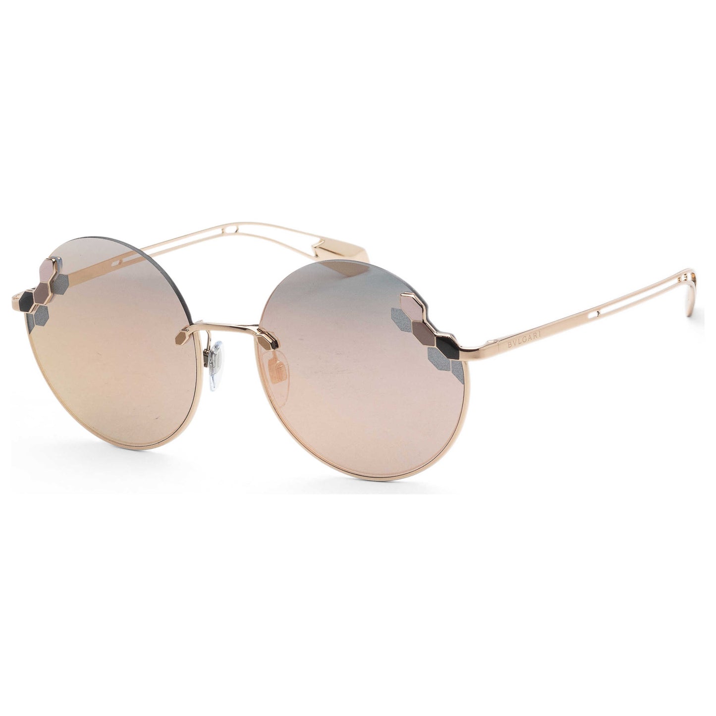 Front view of Bulgari Fashion Women's Sunglasses BV6124-20144Z-57