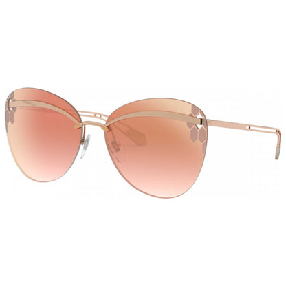 Front view of Bulgari Fashion Women's Sunglasses BV6130-20146F-61