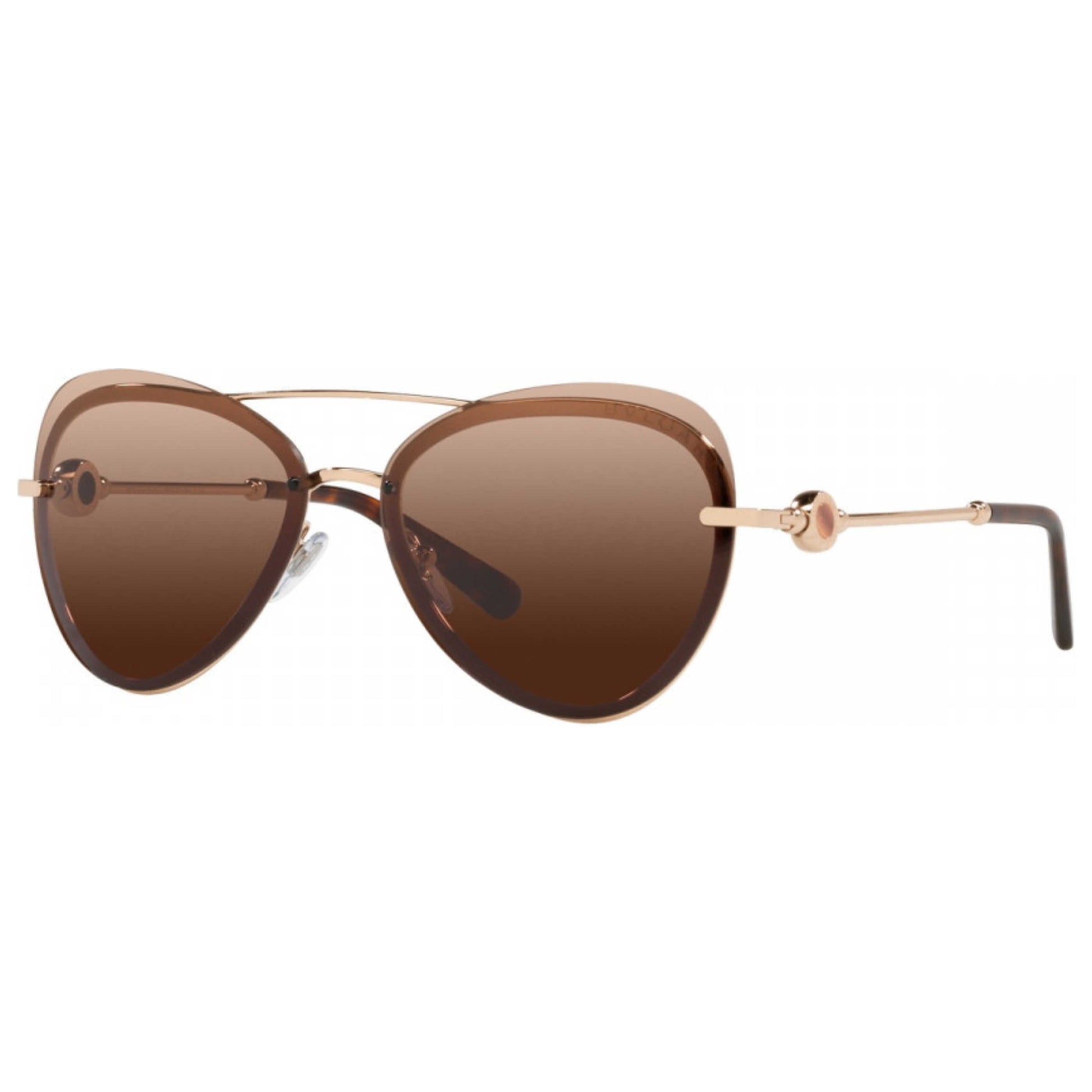 Front view of Bulgari Fashion Women's Sunglasses BV6157-278-13-60