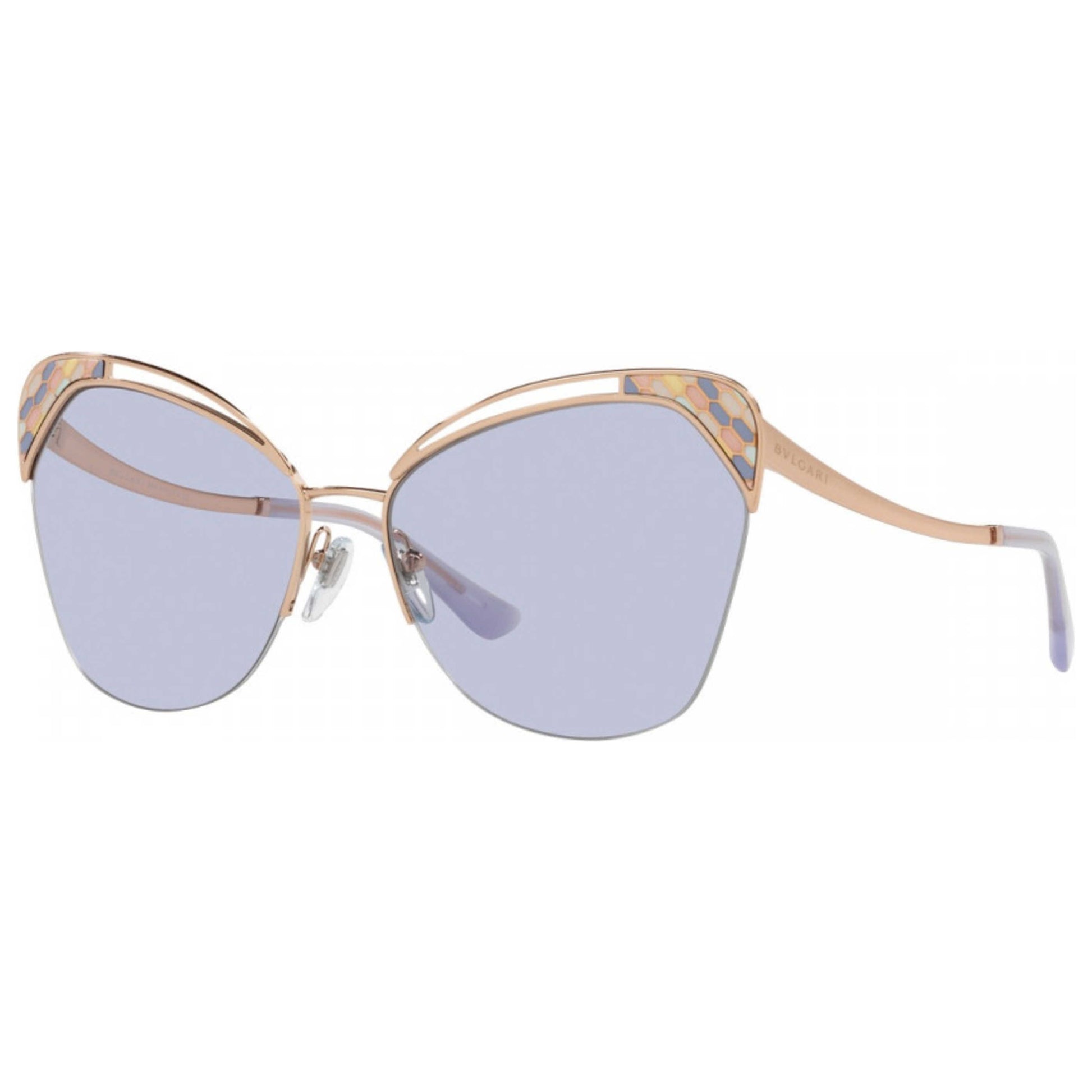 Front view of Bulgari Fashion Women's Sunglasses BV6161-20141A-60