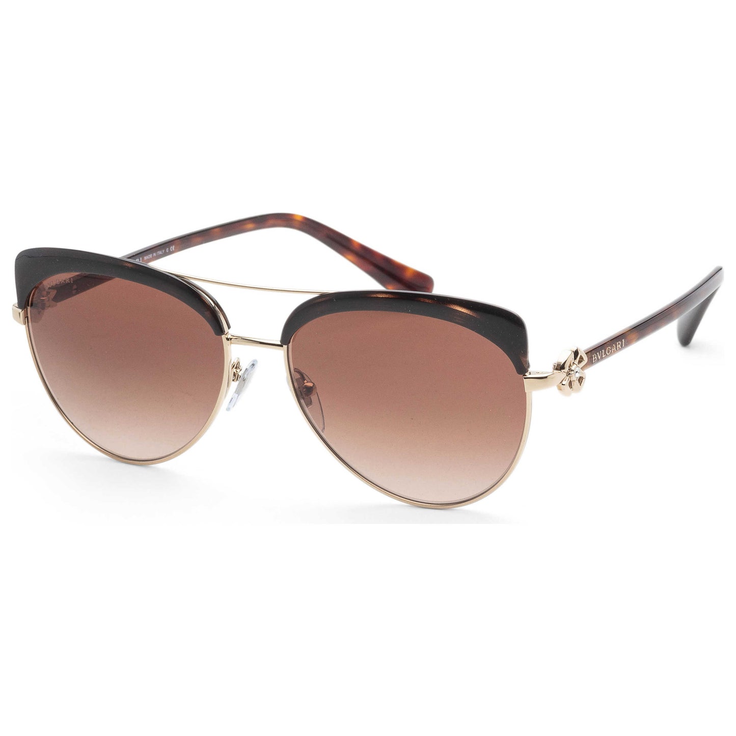 Front view of Bulgari Fashion Women's Sunglasses BV6164B-278-13-57