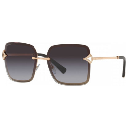 Front view of Bulgari Fashion Women's Sunglasses BV6167B-20148G-59