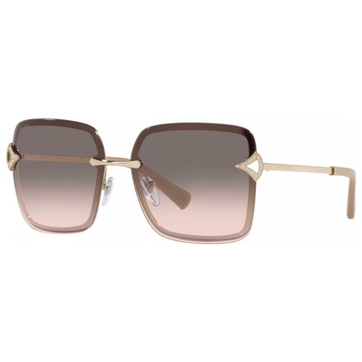 Front view of Bulgari Fashion Women's Sunglasses BV6167B-278-3B-59