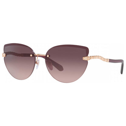 Front view of Bulgari Fashion Women's Sunglasses BV6172B-201467-62