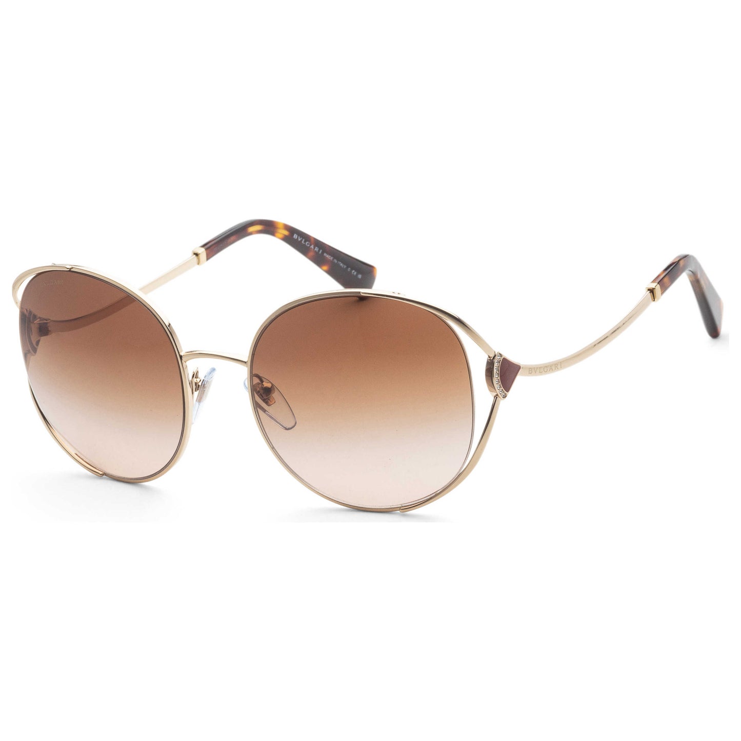 Front view of Bulgari Fashion Women's Sunglasses BV6181B-278-13