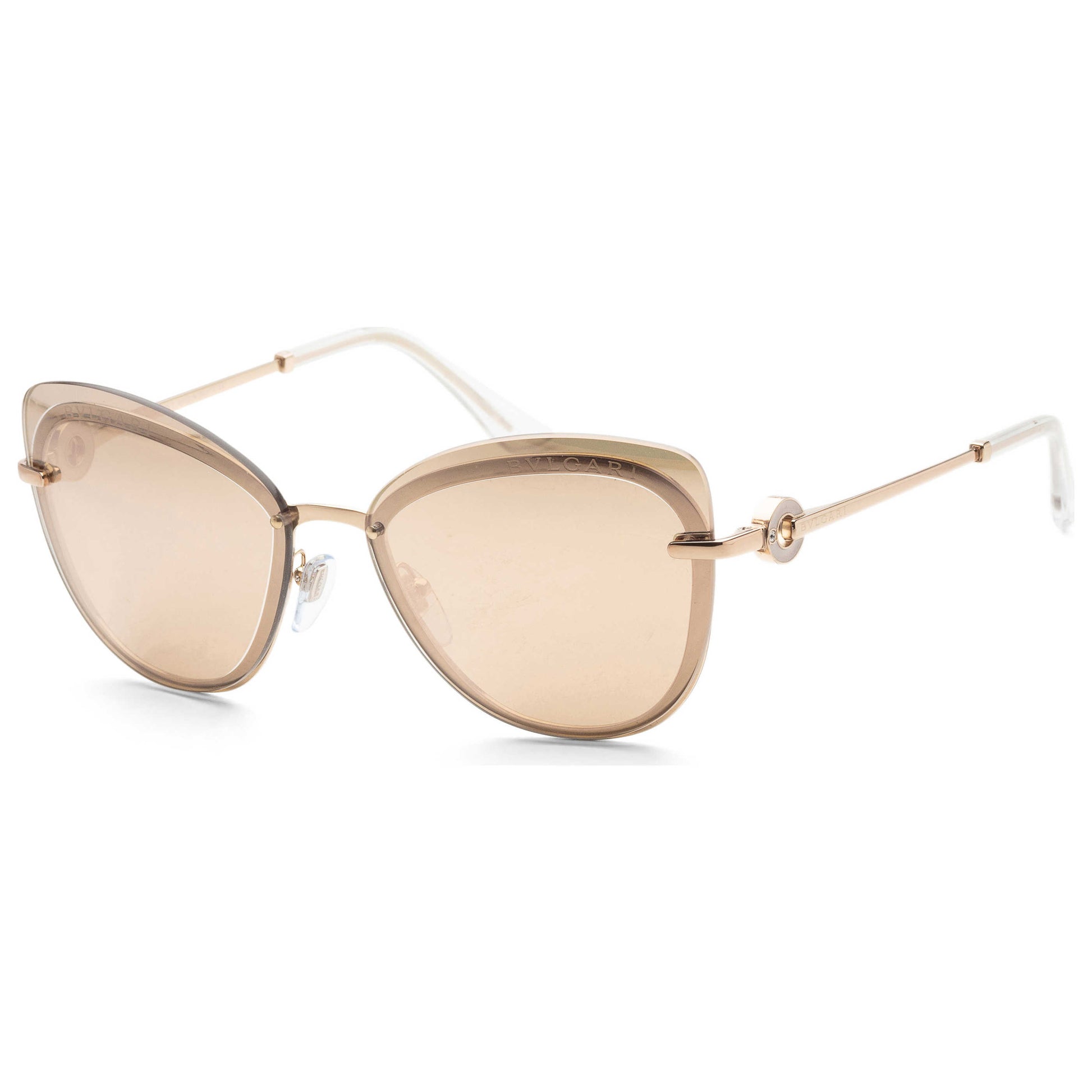 Front view of Bulgari Fashion Women's Sunglasses BV6182B-20140W-60