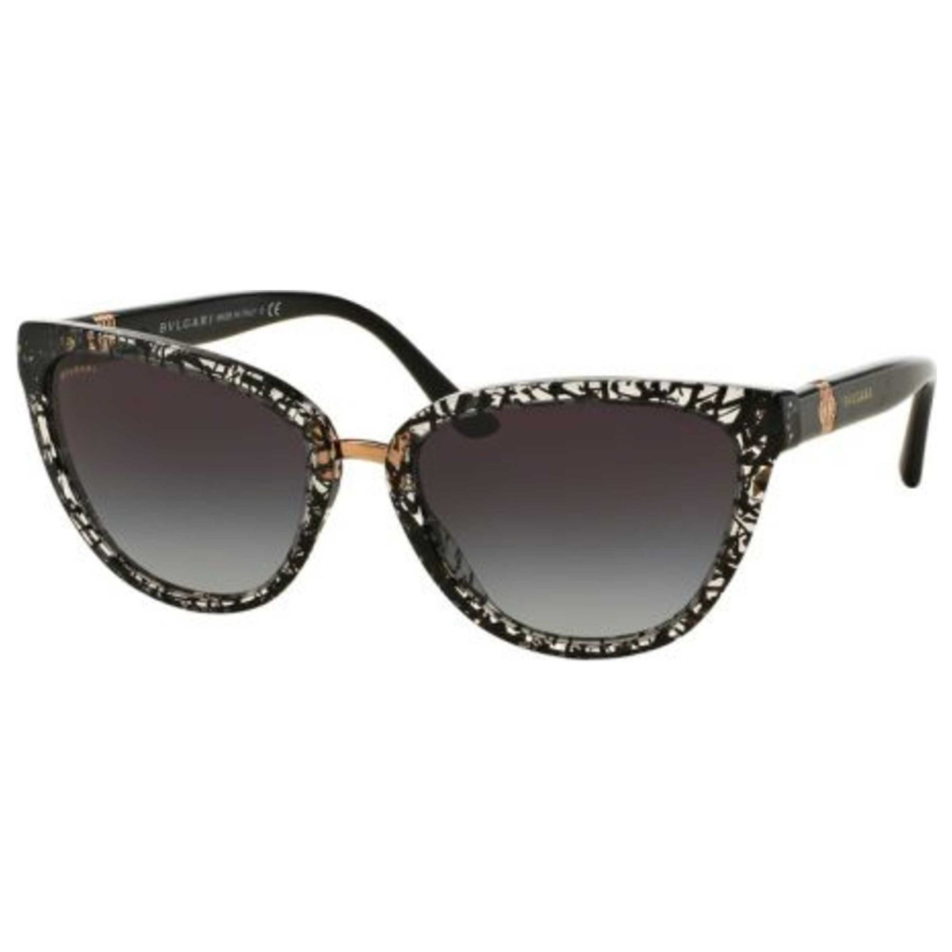 Front view of Bulgari Fashion Women's Sunglasses BV8165-53768G-56