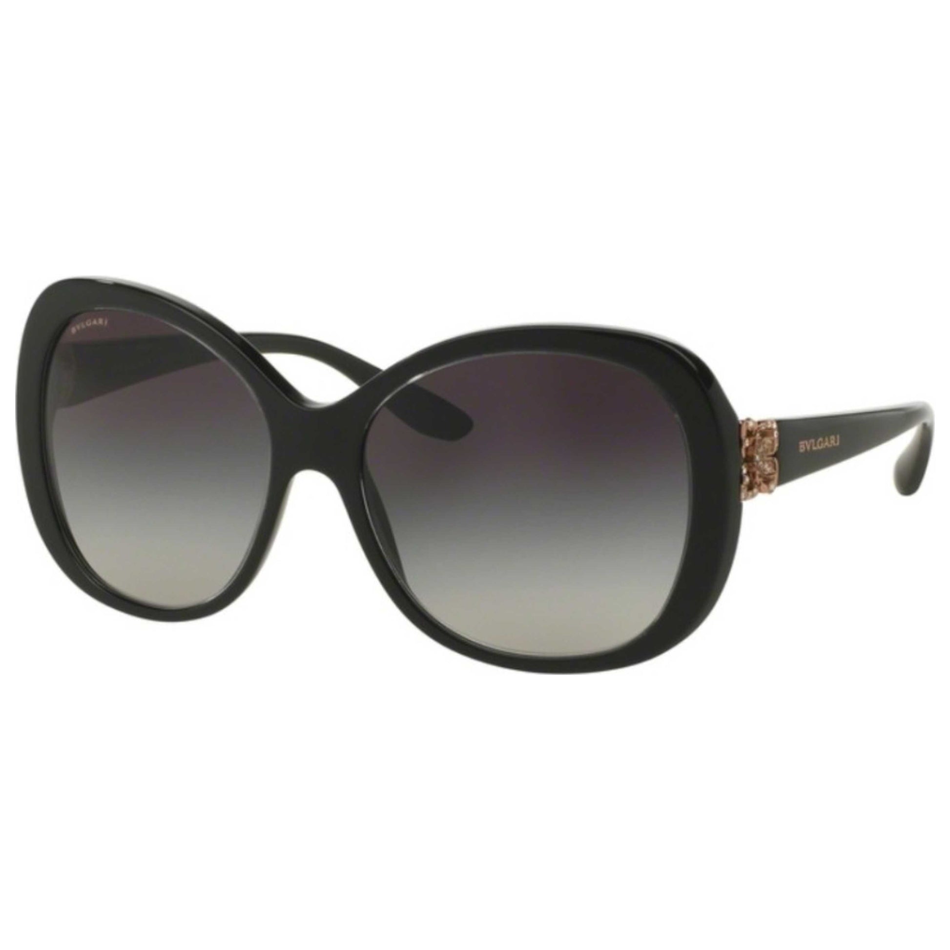 Front view of Bulgari Fashion Women's Sunglasses BV8171B-53838G-57