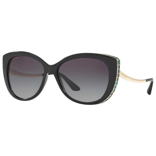 Front view of Bulgari Fashion Women's Sunglasses BV8178-901-8G-57