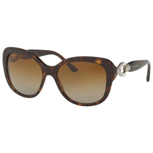 Front view of Bulgari Fashion Women's Sunglasses BV8180B-504-T5-57