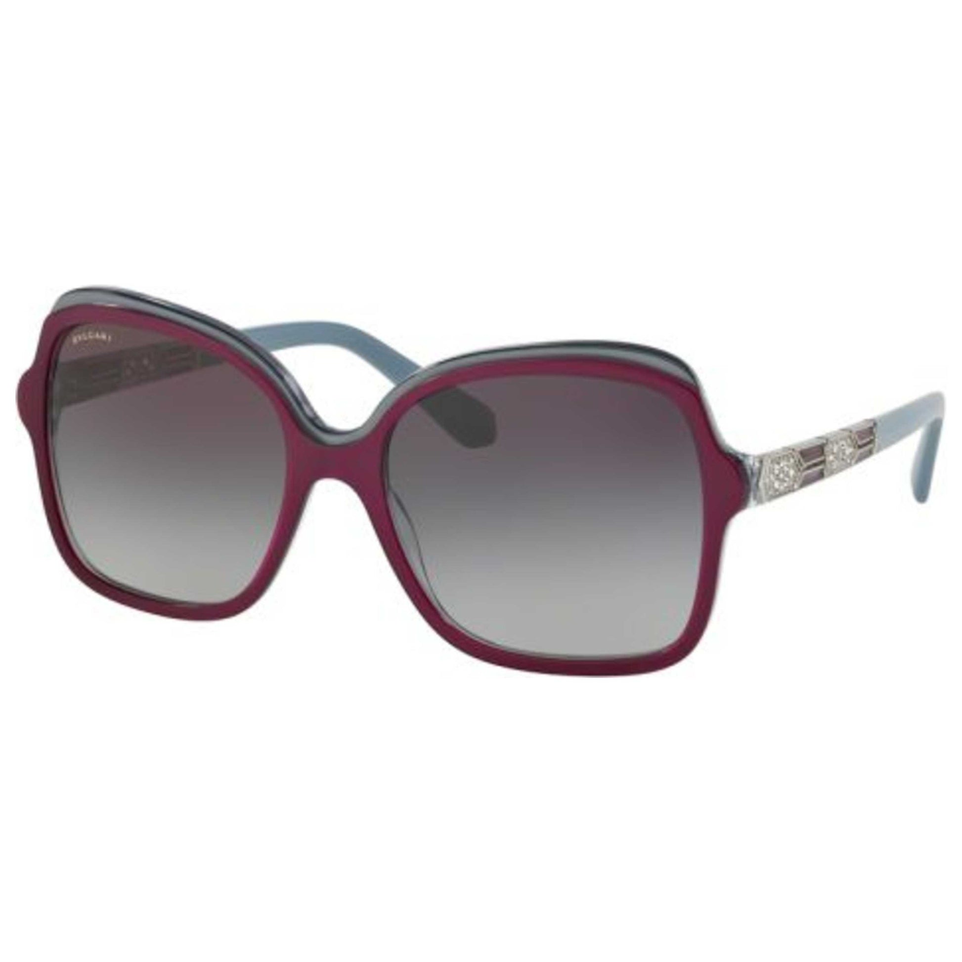 Front view of Bulgari Fashion Women's Sunglasses BV8181B-54198G-56