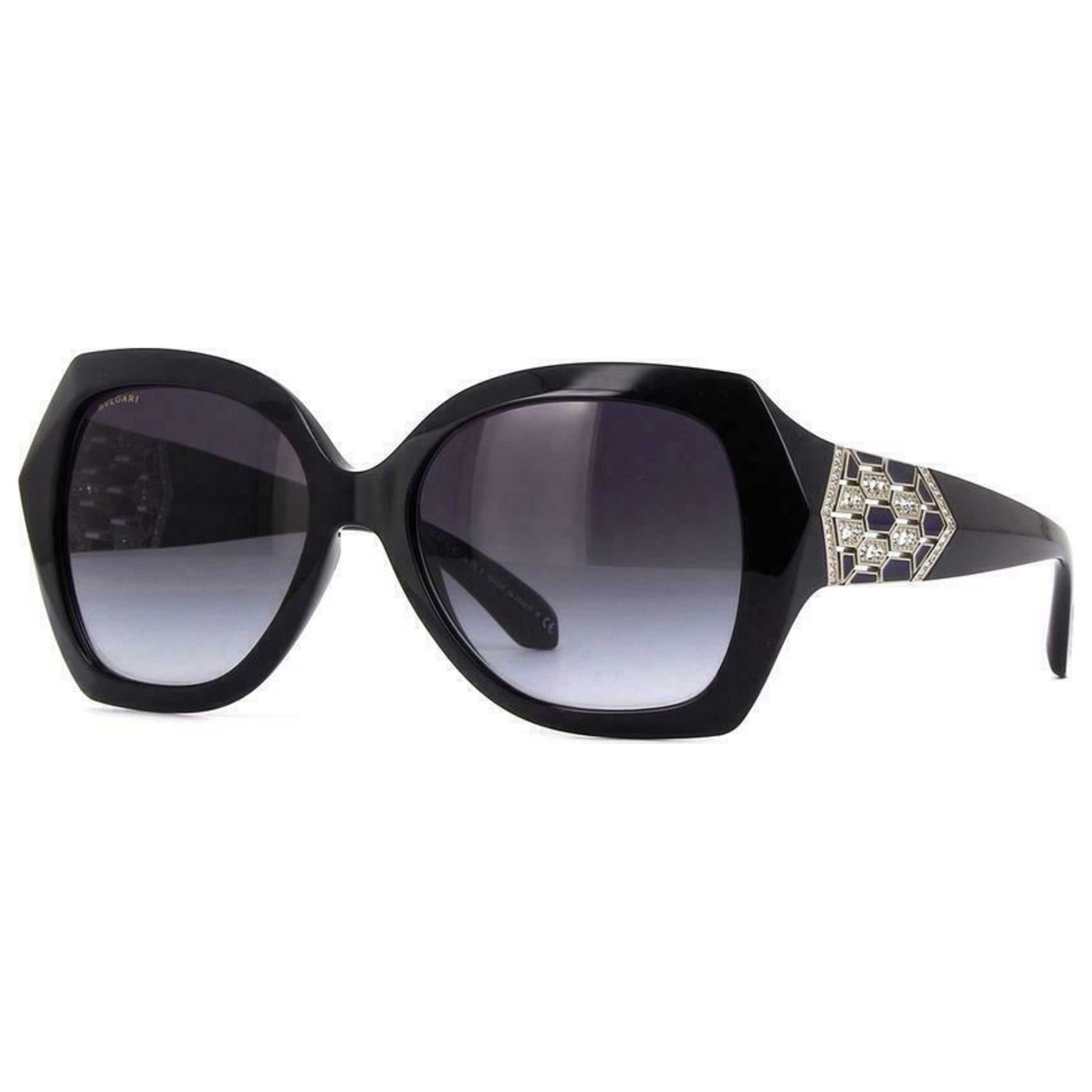 Front view of Bulgari Fashion Women's Sunglasses BV8182B-901-8G-55