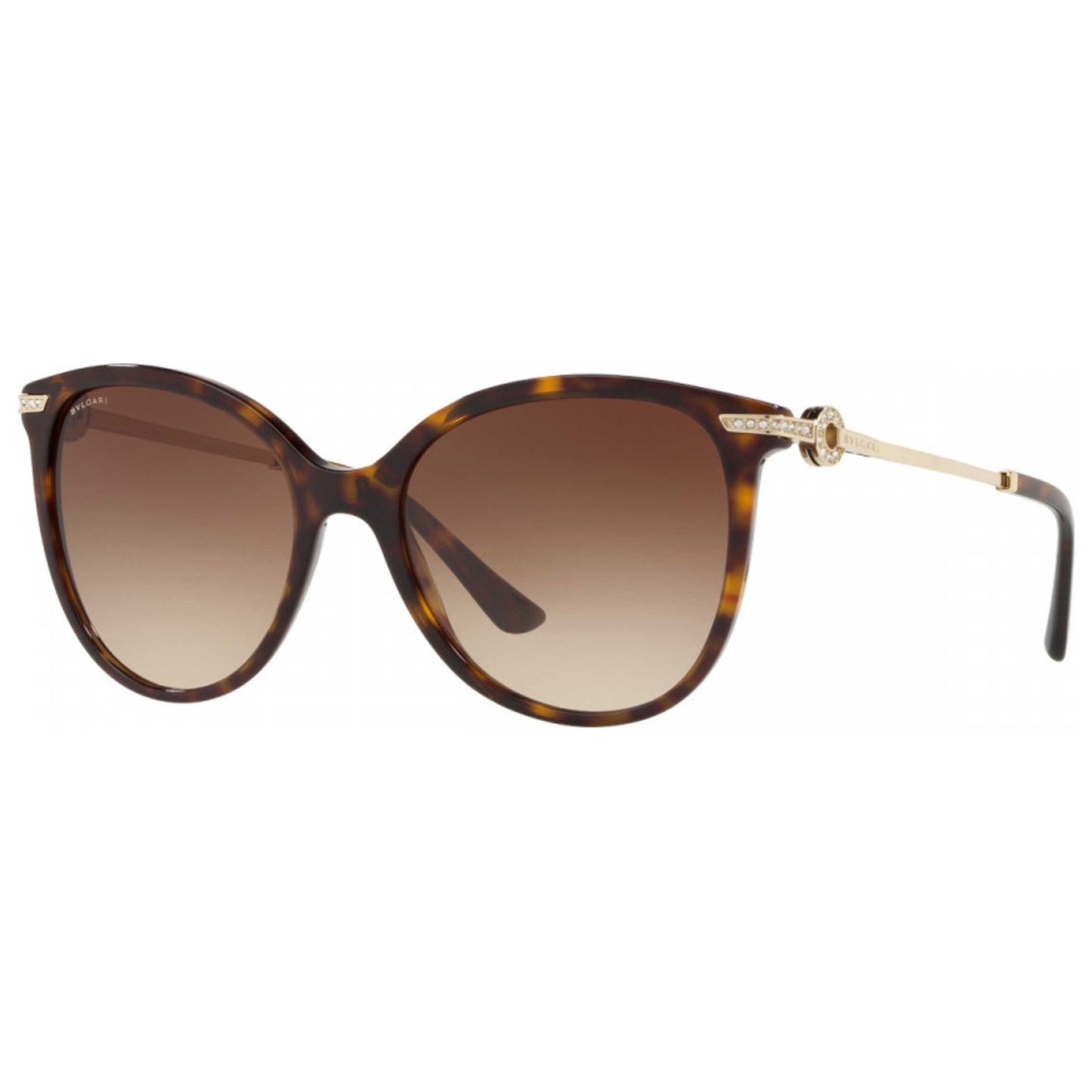 Front view of Bulgari Fashion Women's Sunglasses BV8201BF-504-13-55