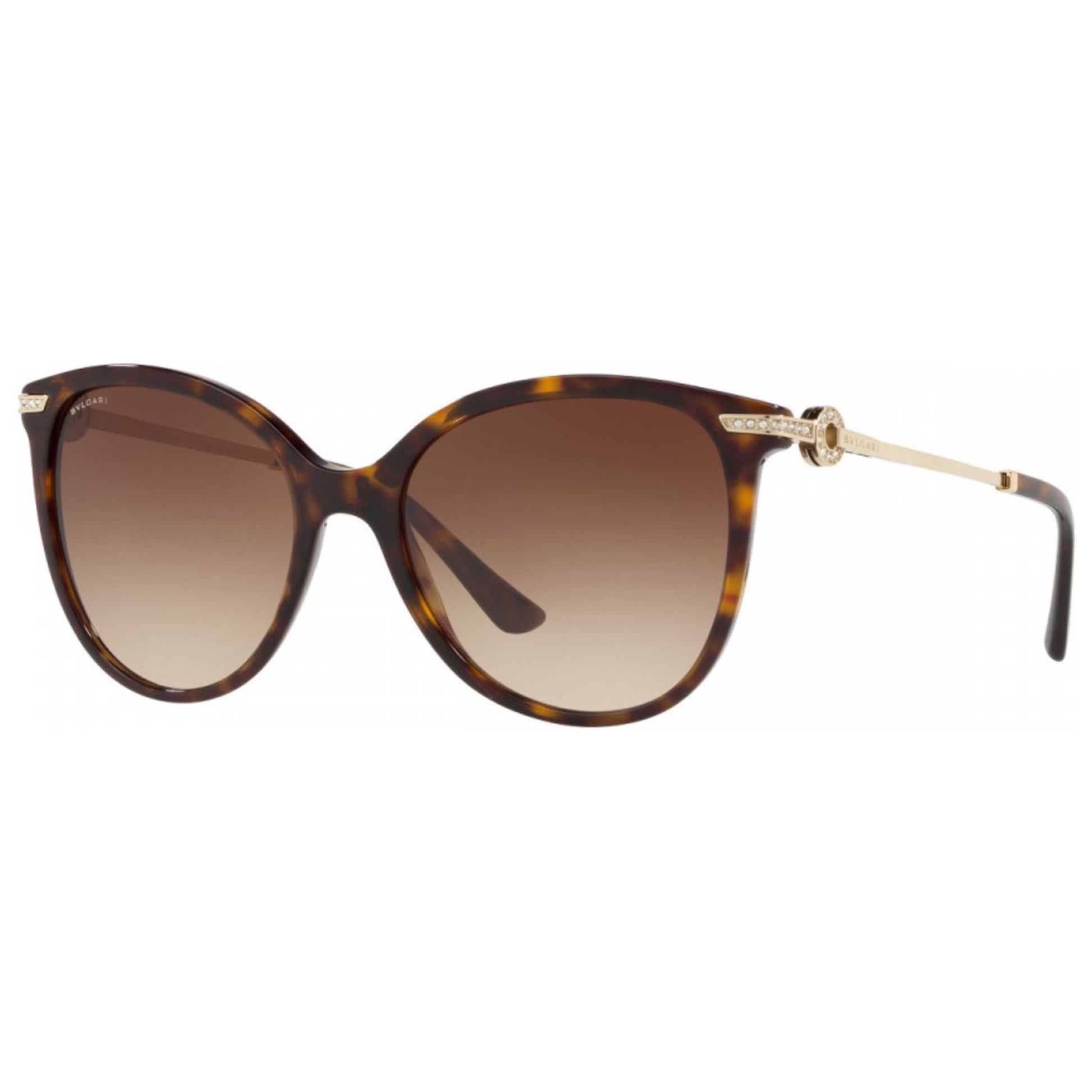 Front view of Bulgari Fashion Women's Sunglasses BV8201BF-504-13-55