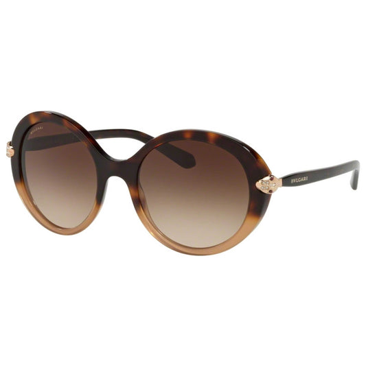 Front view of Bulgari Fashion Women's Sunglasses BV8204B-536213-54