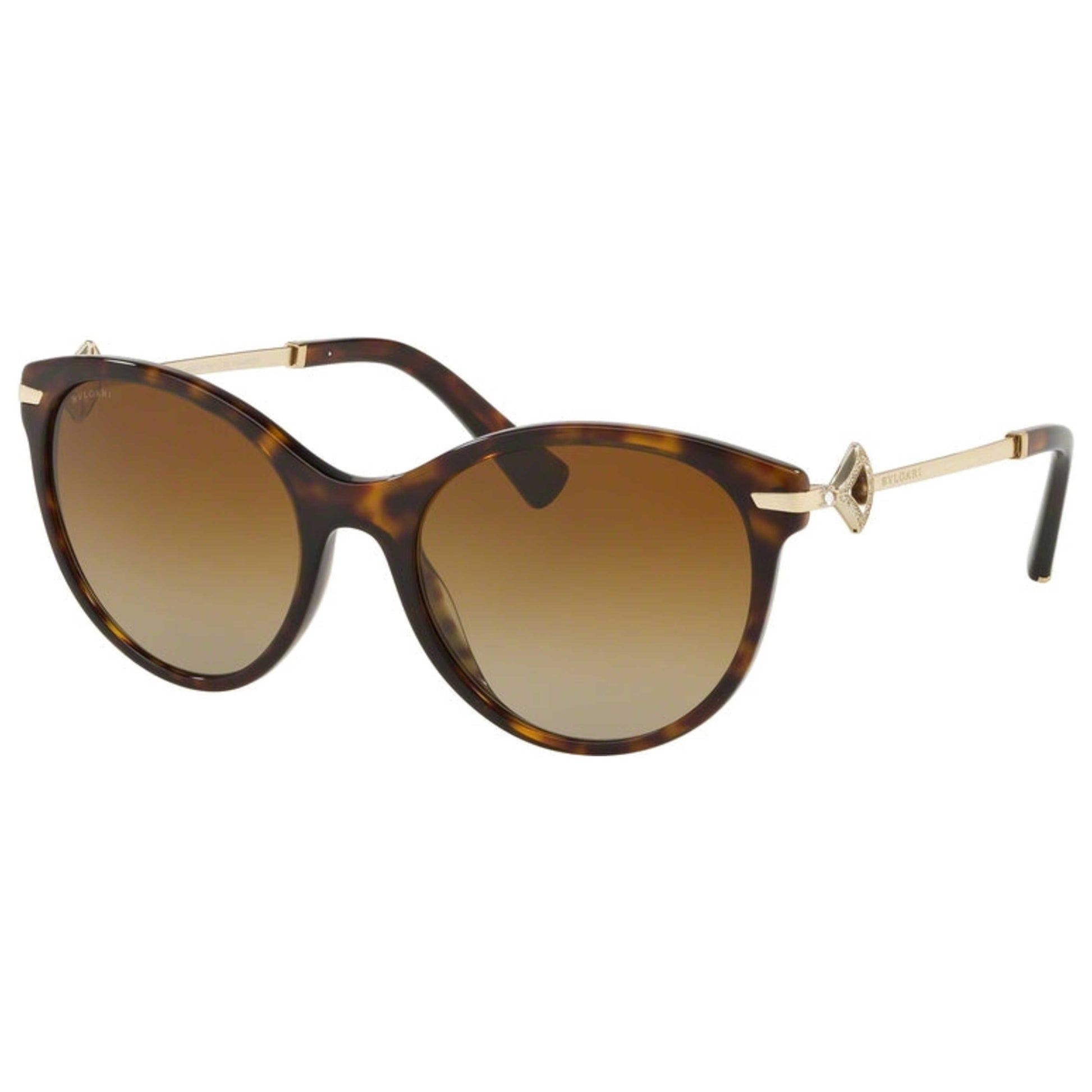 Front view of Bulgari Fashion Women's Sunglasses BV8210B-504-T5-55