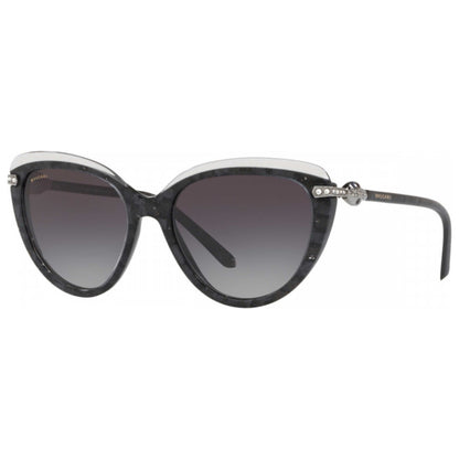 Front view of Bulgari Fashion Women's Sunglasses BV8211B-54668G-55