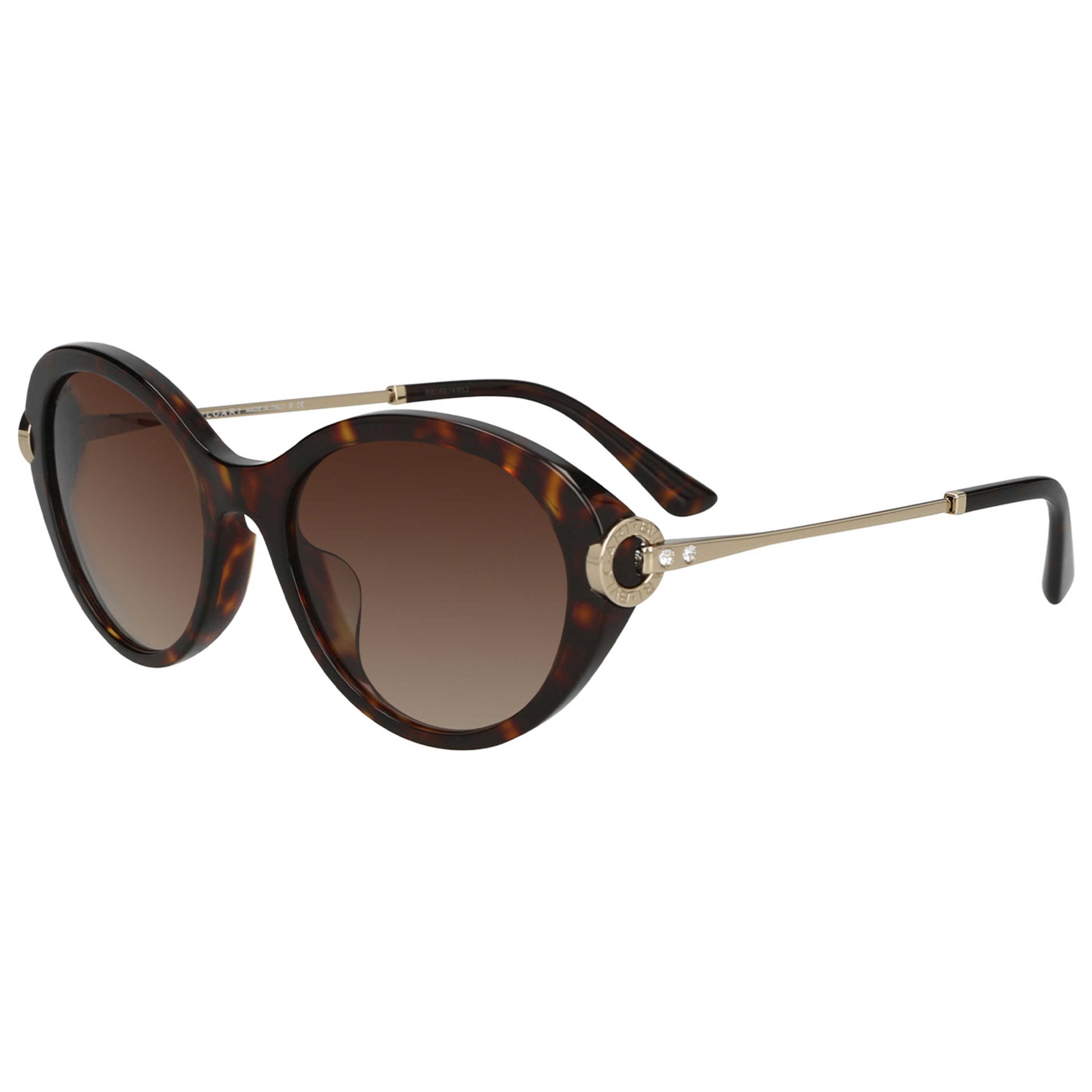 Front view of Bulgari Fashion Women's Sunglasses BV8216B-504-13-54