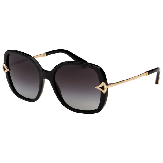 Front view of Bulgari Fashion Women's Sunglasses BV8217B-501-8G-55