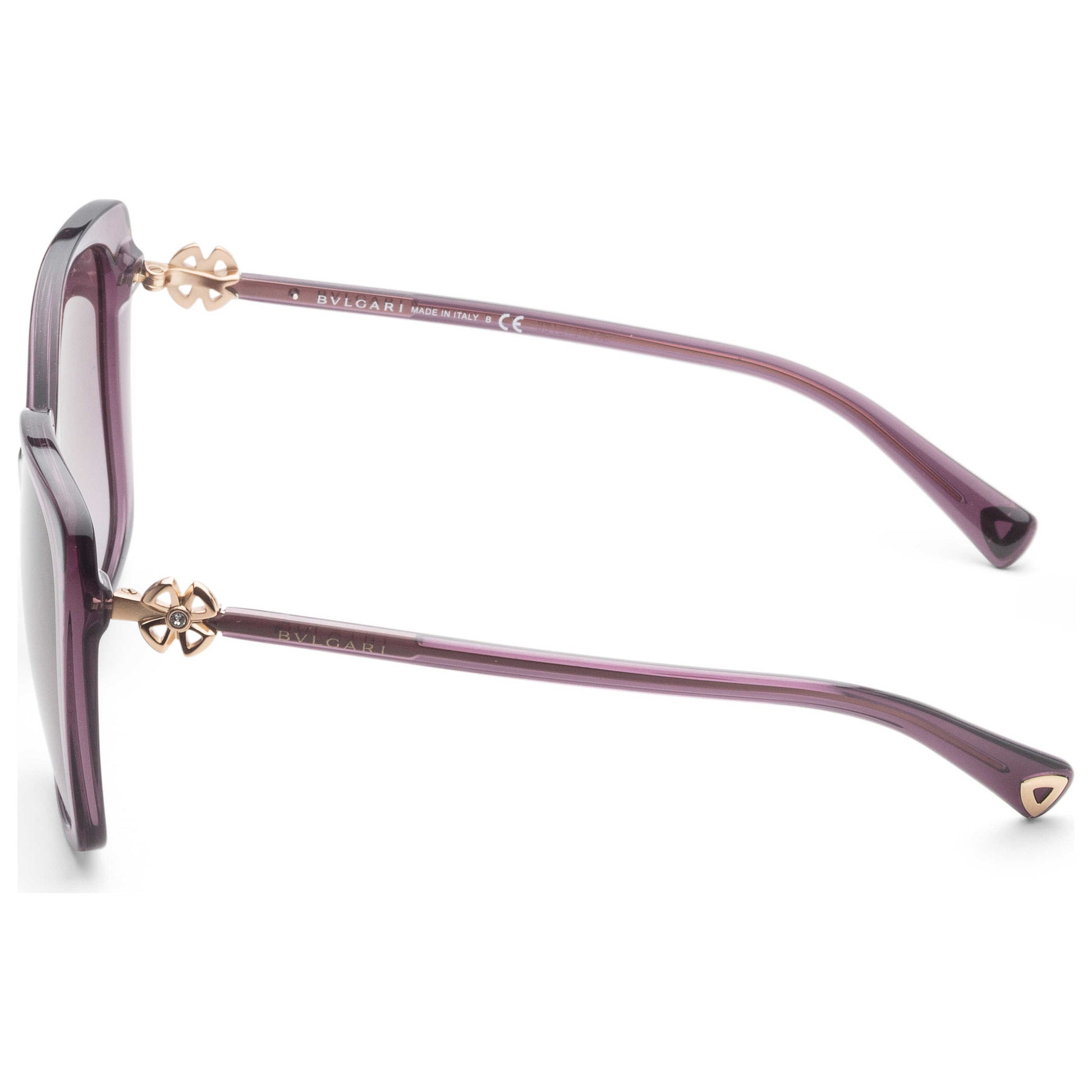 Left view of Bulgari Fashion Women's Sunglasses BV8225B-55148H