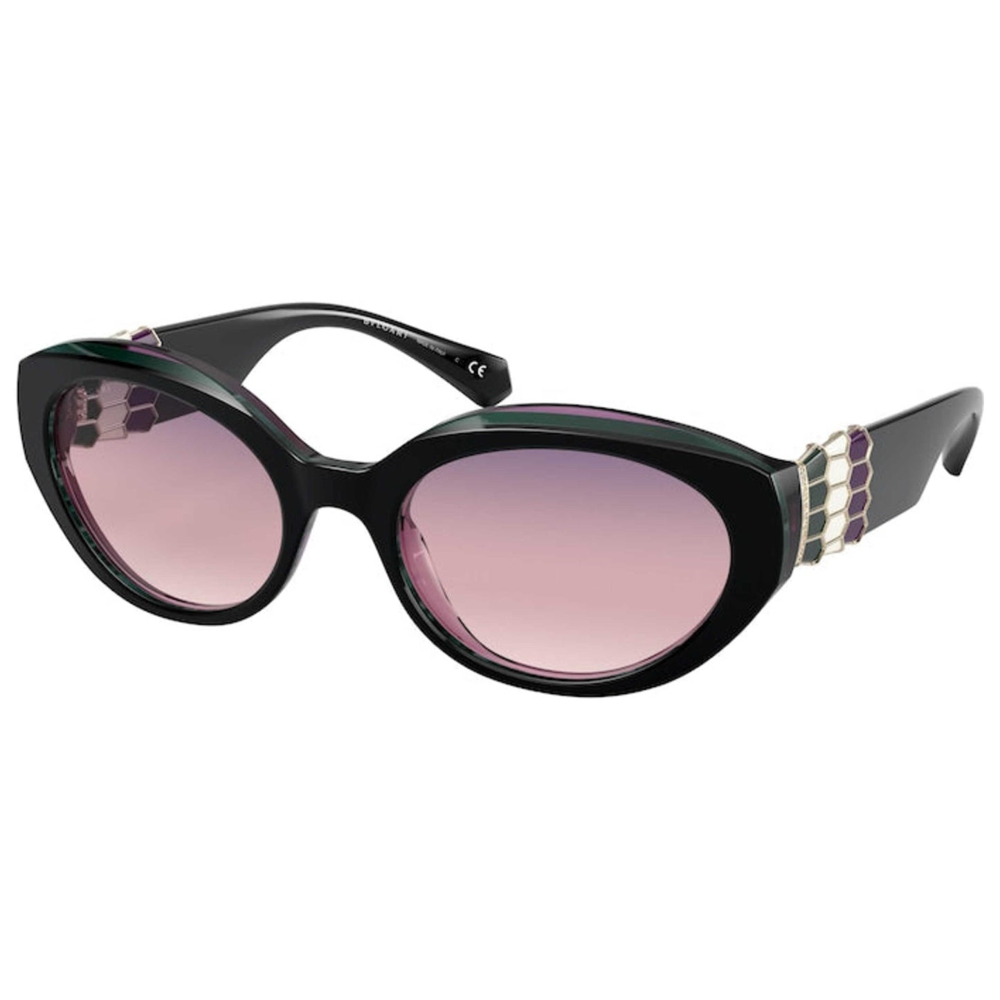 Front view of Bulgari Fashion Women's Sunglasses BV8227B-5485U6-55