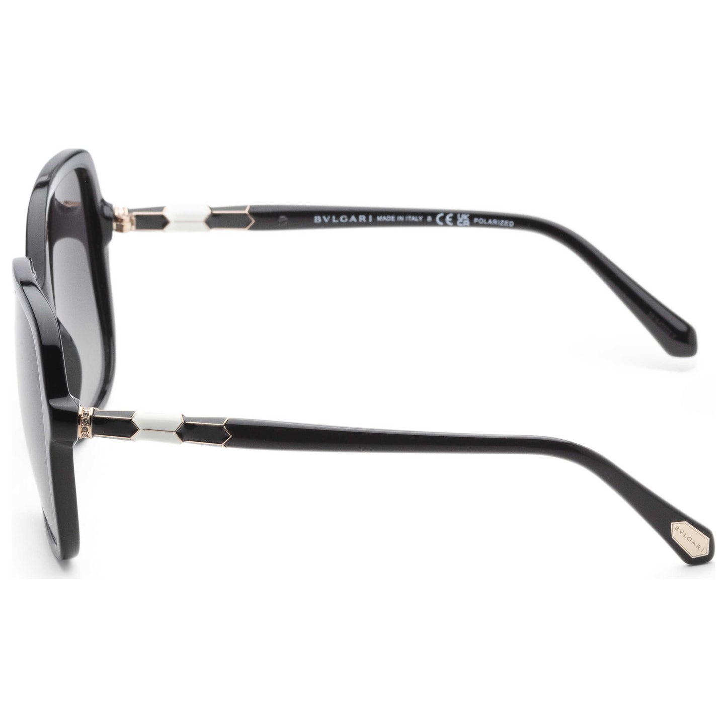 Left view of Bulgari Fashion Women's Sunglasses BV8228B-501-T3-57