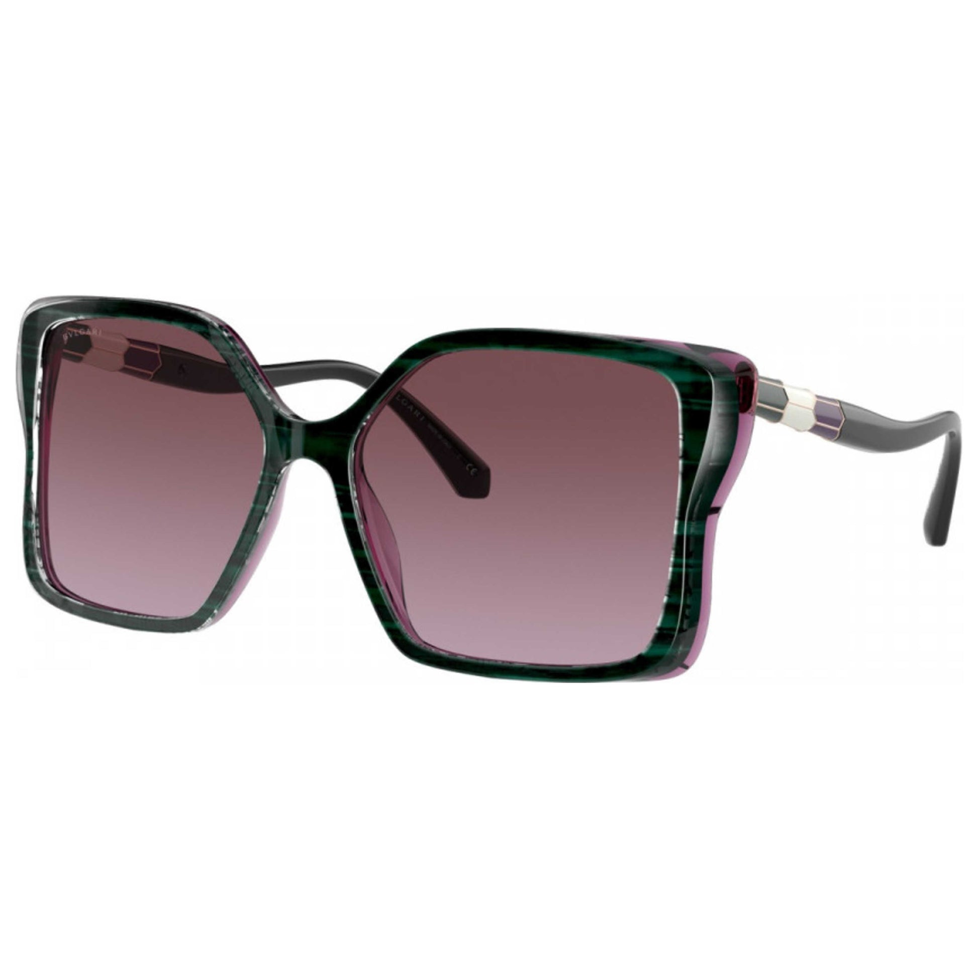 Front view of Bulgari Fashion Women's Sunglasses BV8229BF-54858H-57