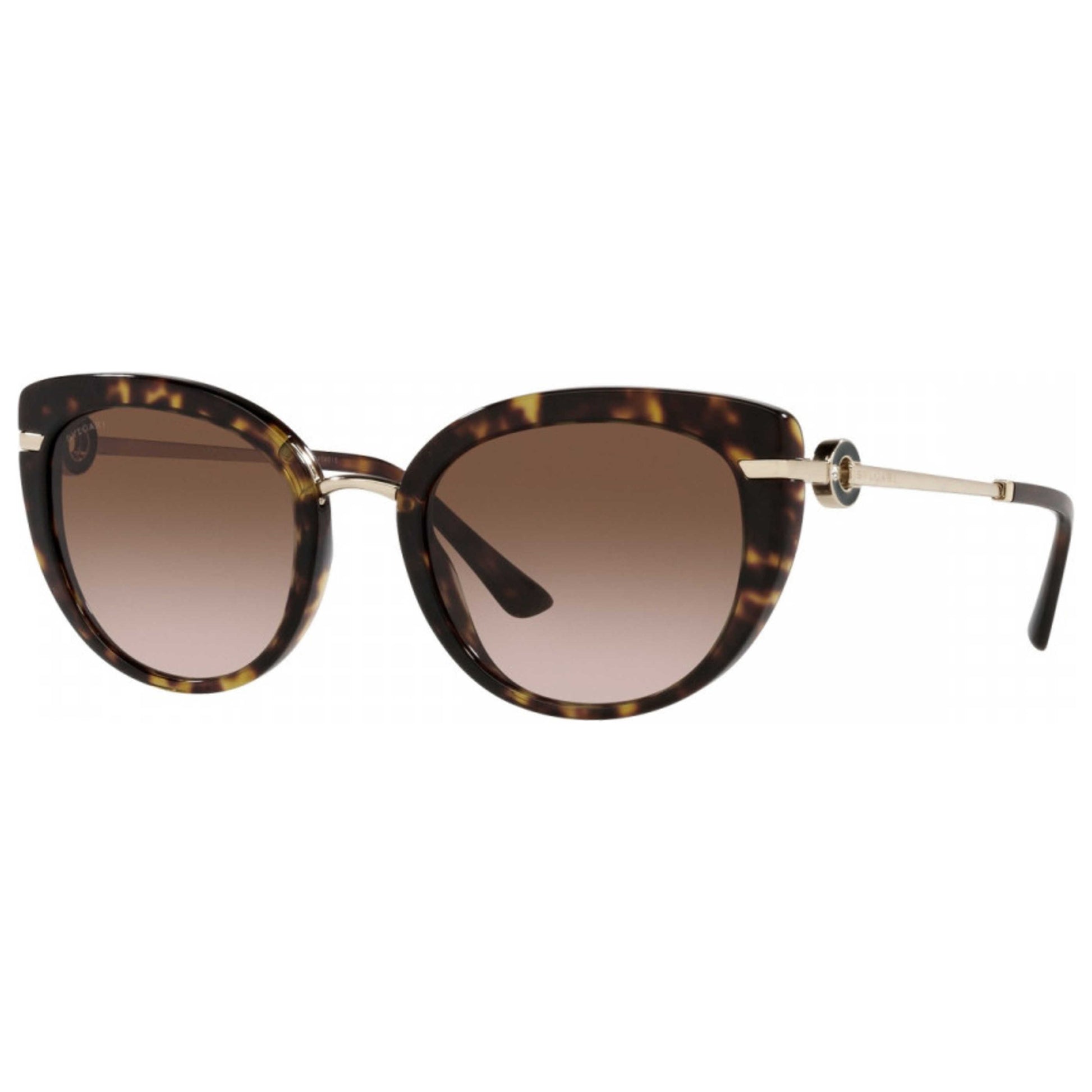 Front view of Bulgari Fashion Women's Sunglasses BV8231B-504-13-54