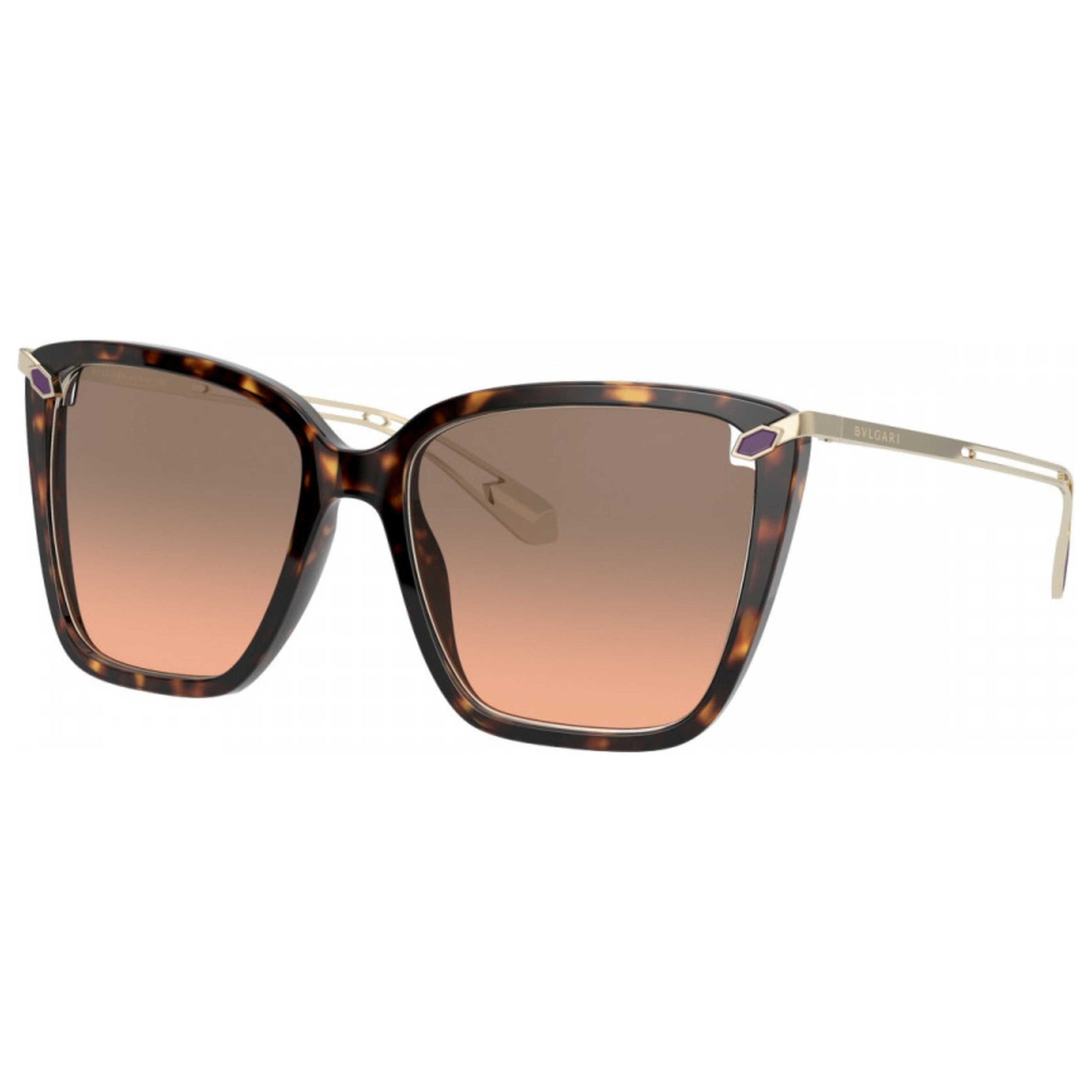 Front view of Bulgari Fashion Women's Sunglasses BV8232-504-18-54