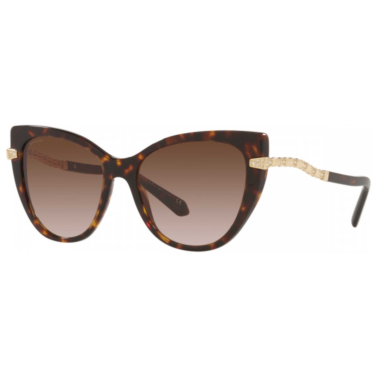 Front view of Bulgari Fashion Women's Sunglasses BV8236BF-504-13-55