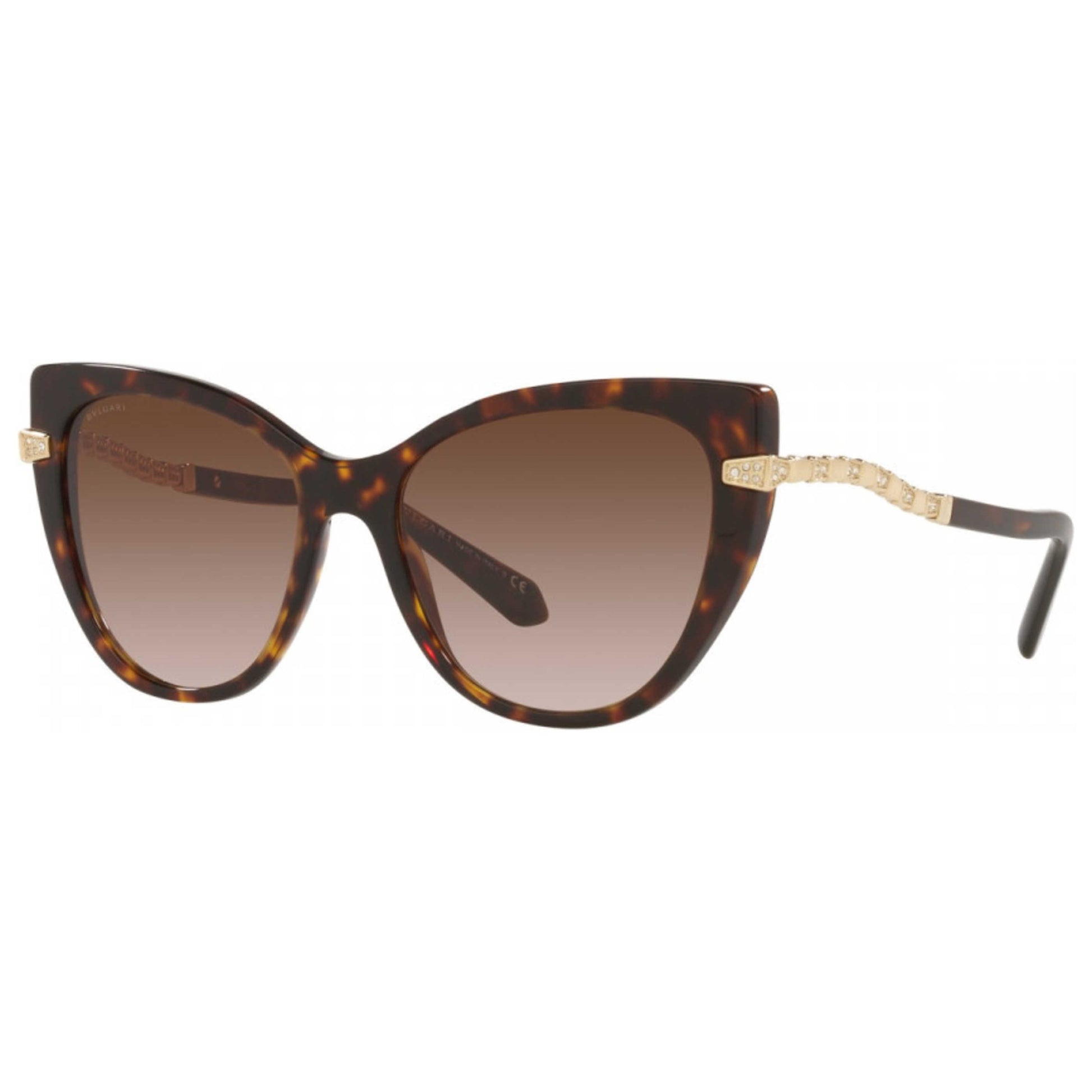 Front view of Bulgari Fashion Women's Sunglasses BV8236BF-504-13-55