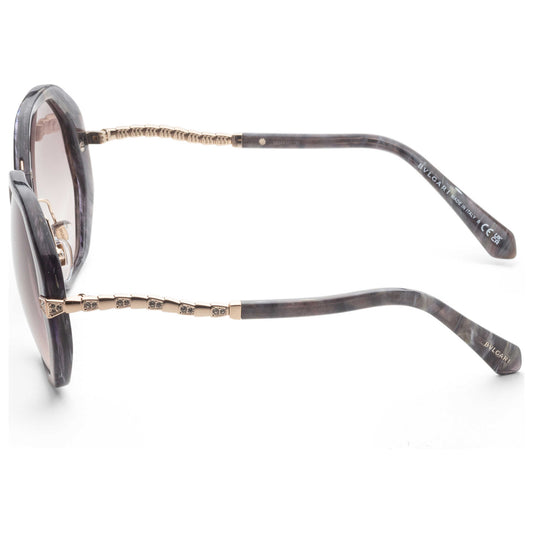 Left view of Bulgari Fashion Women's Sunglasses BV8242B-55013B
